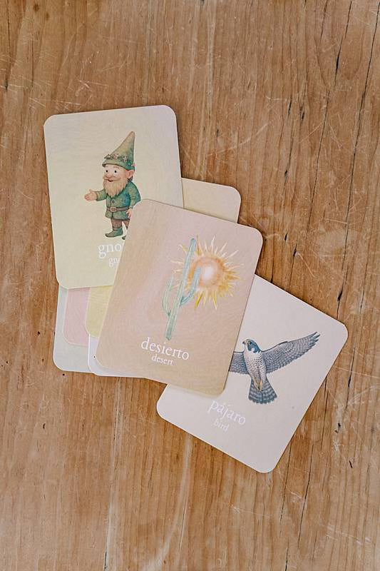 Image of cards with illustrations on them.